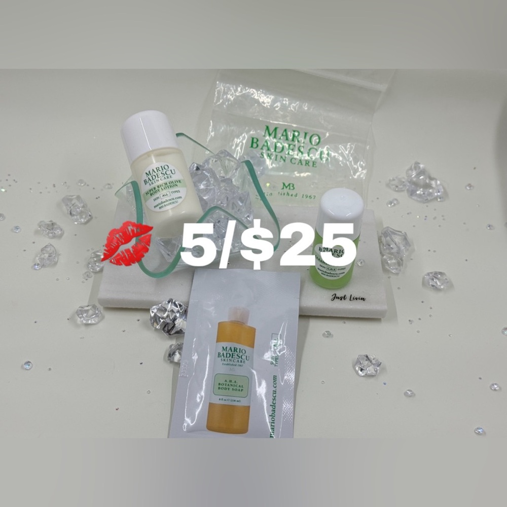 💋 Mario Badescu Try Me Haul